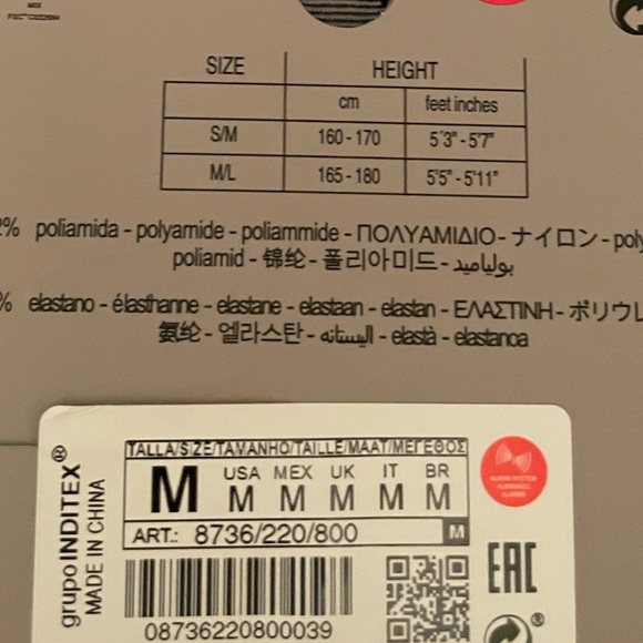 Zara polka dot tights - Picture 3 of 3